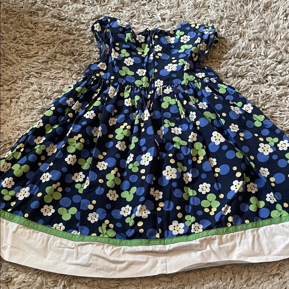 2010 Gymboree “Flower Showers” Daisy Dot Dress, Size 4T